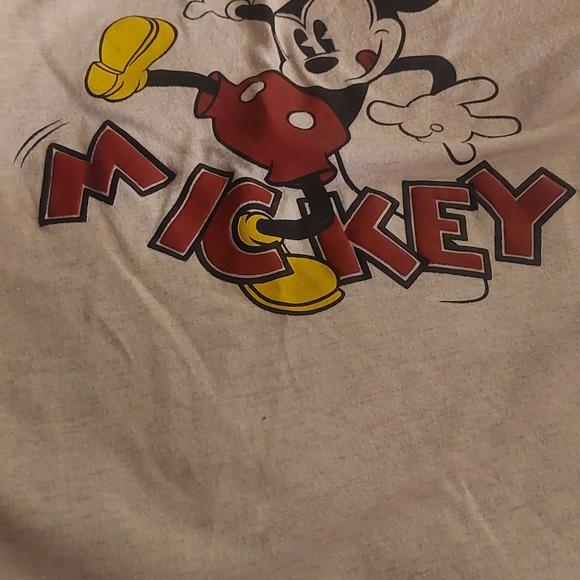 Disney Mickey Mouse Kids Raglan Shirt - Navy and White - Picture 3 of 3